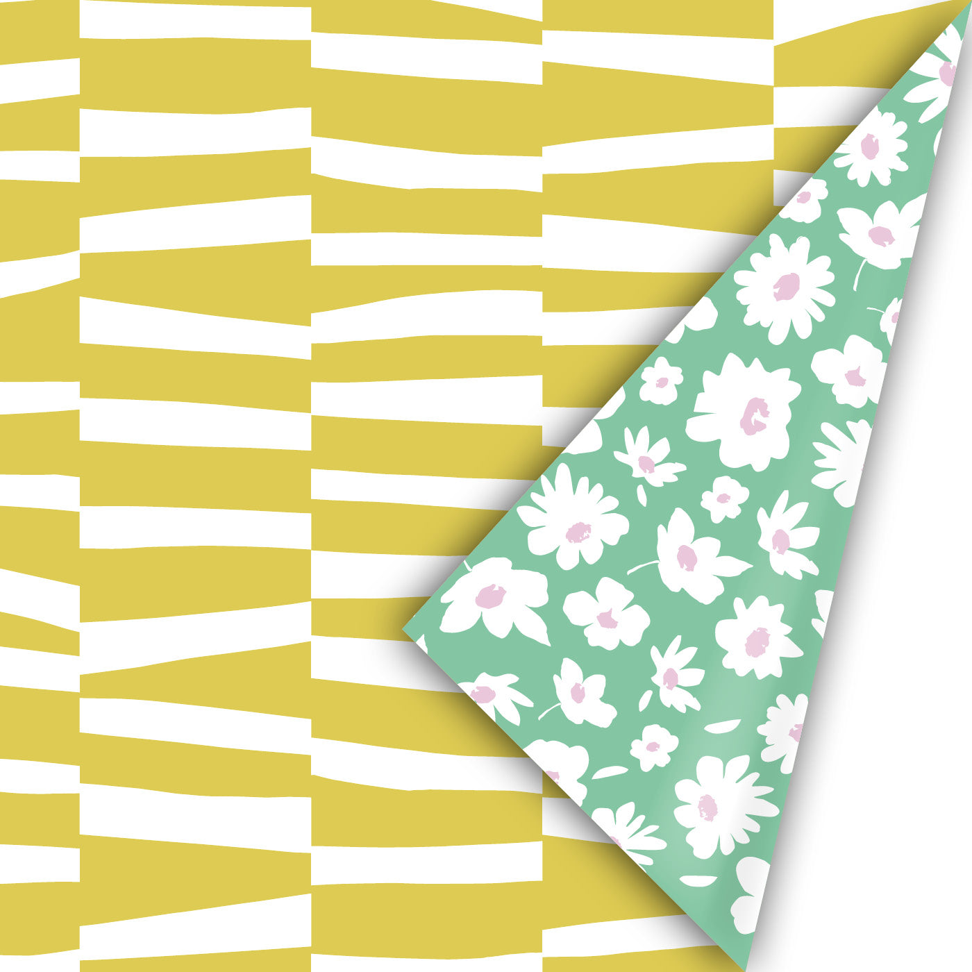 Inpakpapier | Minty Flowers