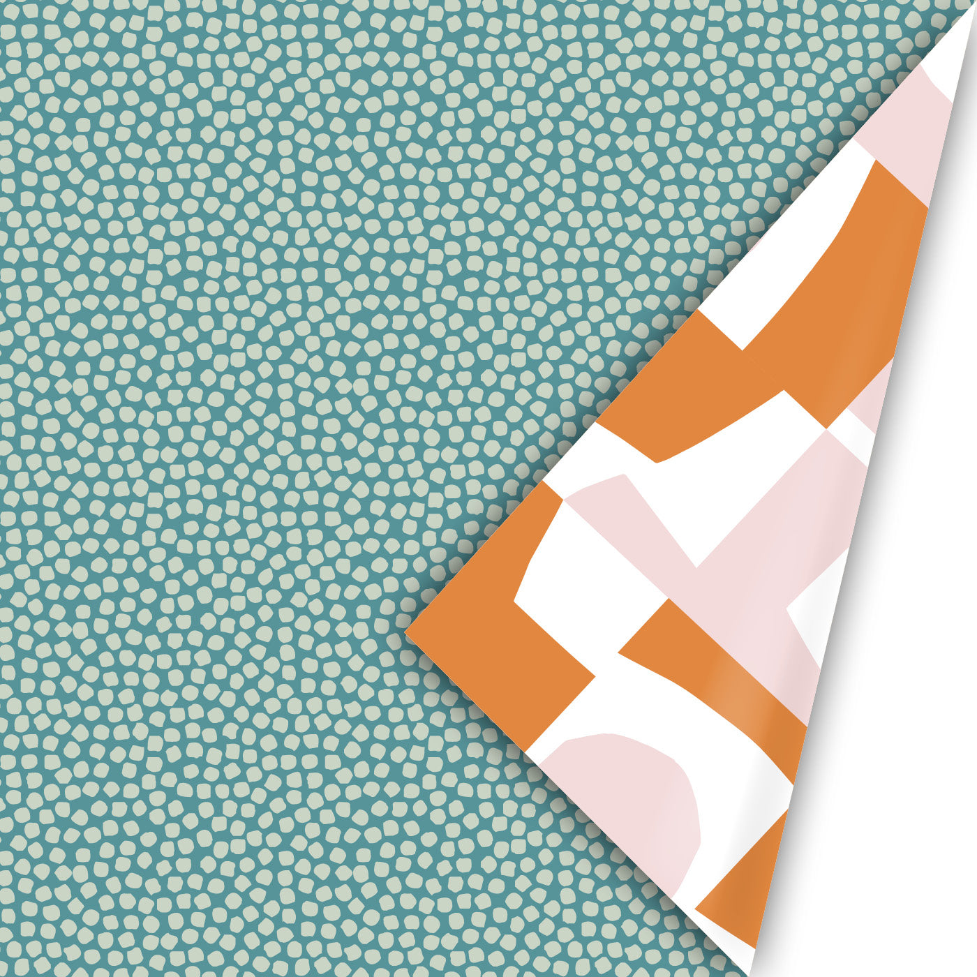 Inpakpapier | Orange Blocks