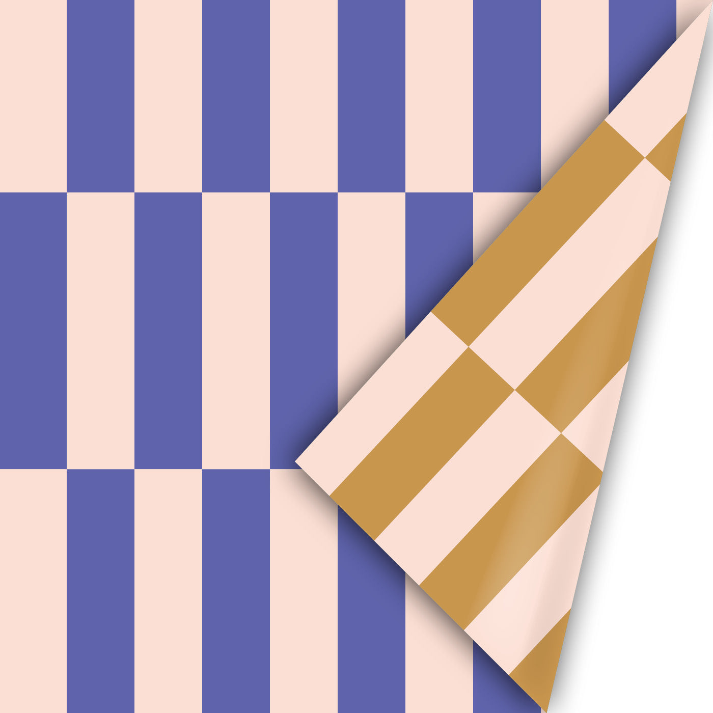 Inpakpapier | Color Blocking Purple