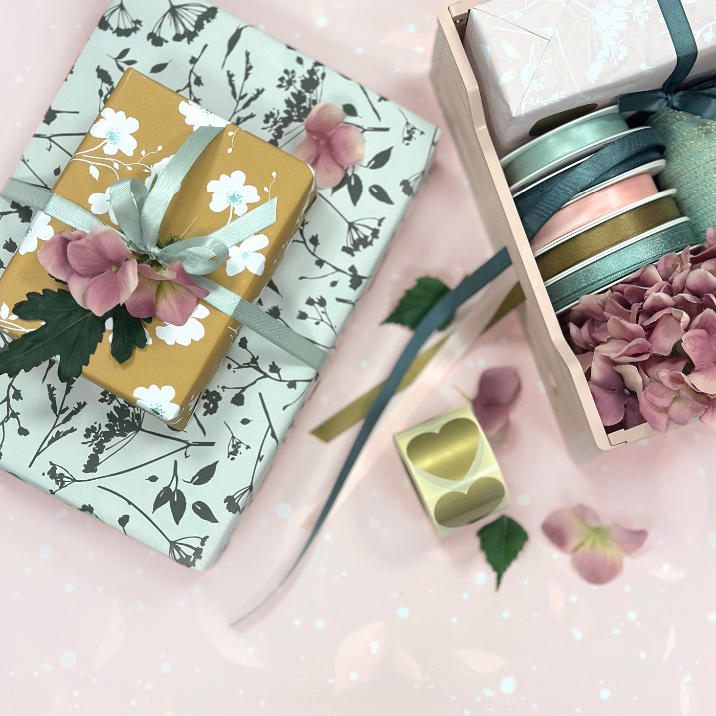Inpakpapier | Yellow Flowers