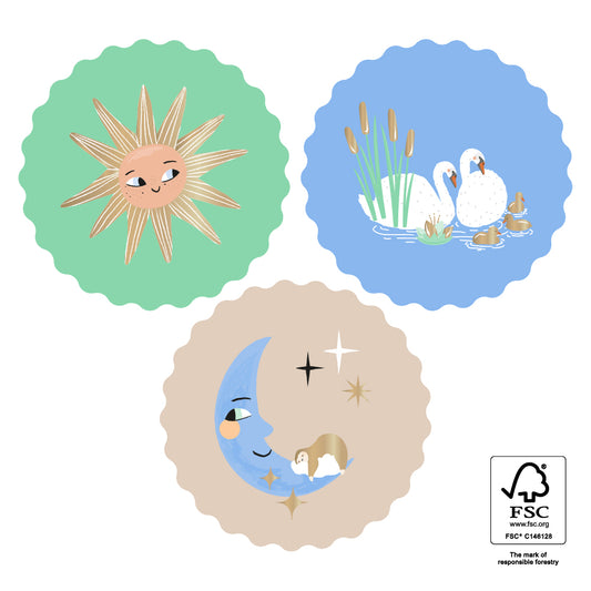 Cadeaustickers | Baby Dreams | 10x