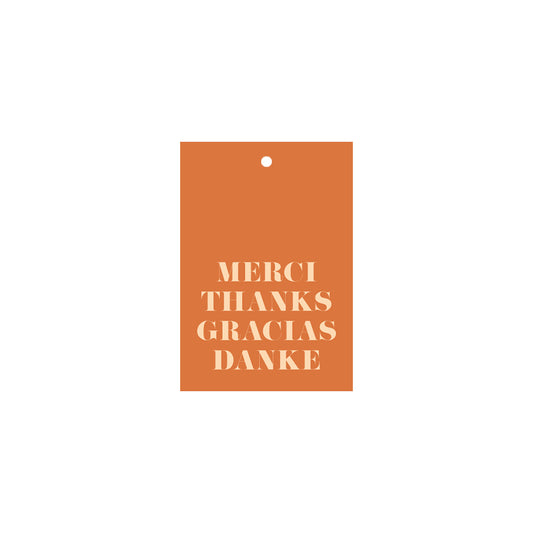 Cadeaulabels | Merci | 2x