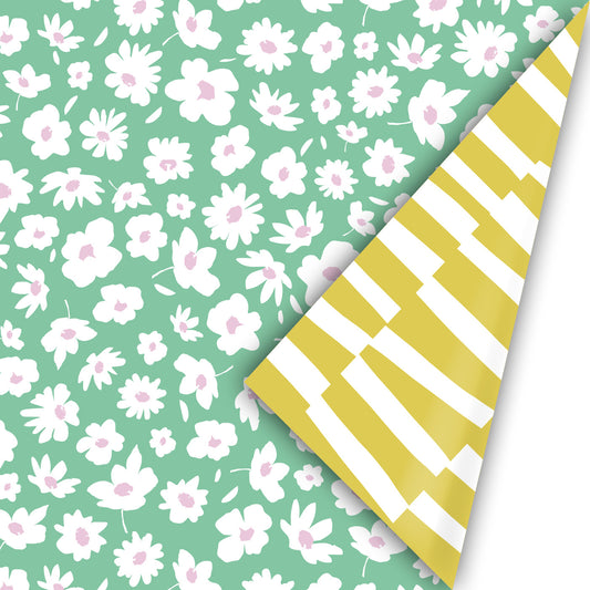 Inpakpapier | Minty Flowers
