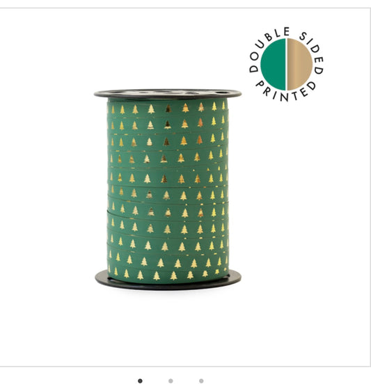 Cadeaulint | Christmas Trees Green | 5m