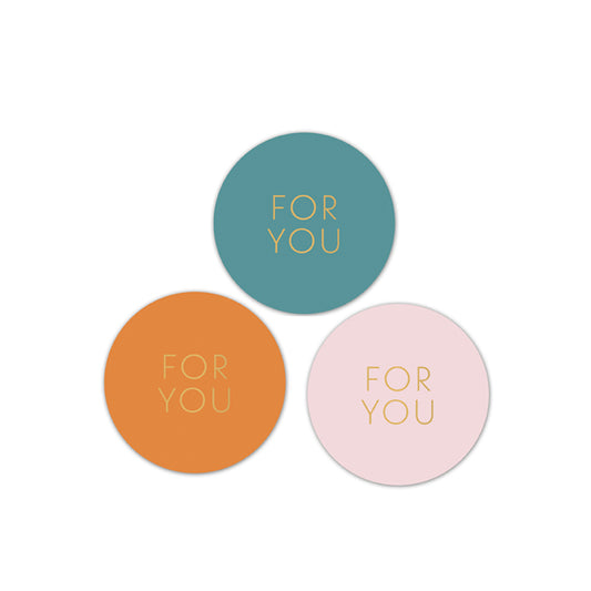Cadeaustickers | For You Summer | 10x