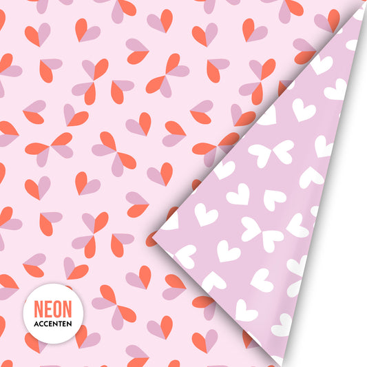 Inpakpapier | Little Hearts Pink