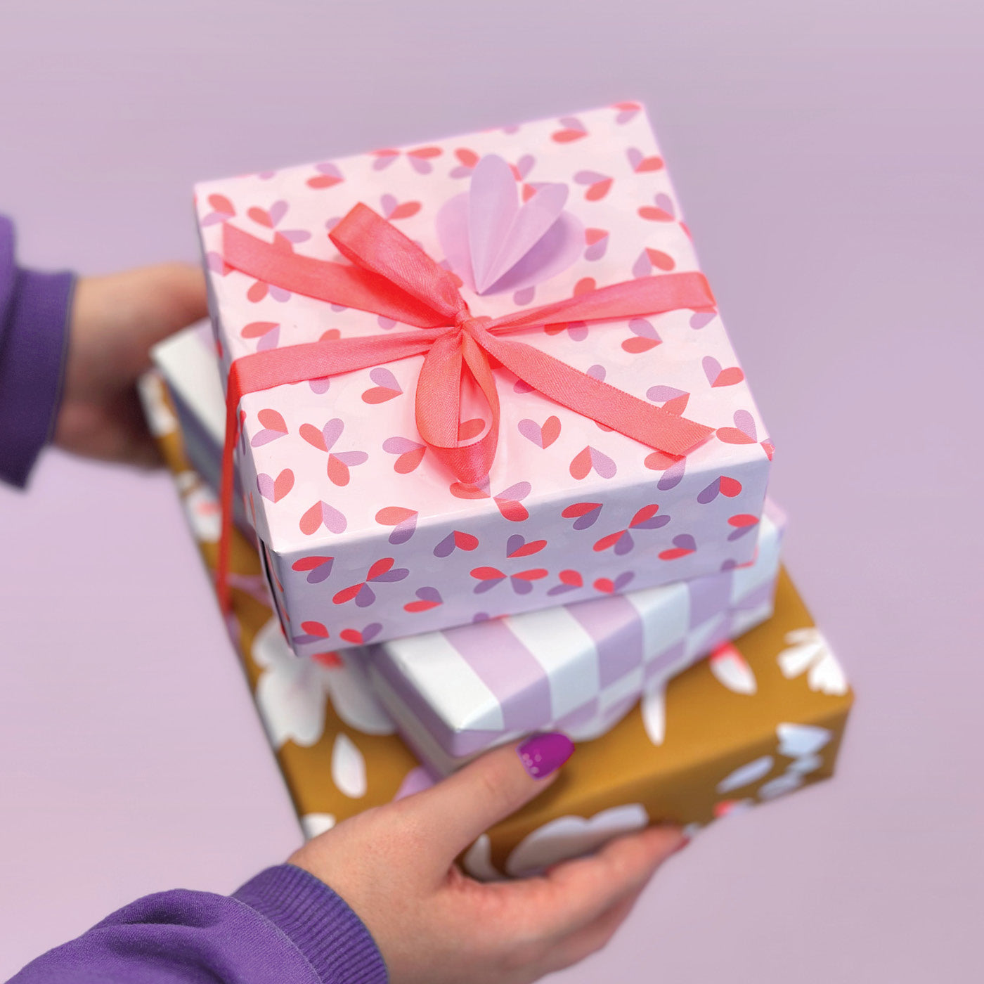 Inpakpapier | Little Hearts Pink