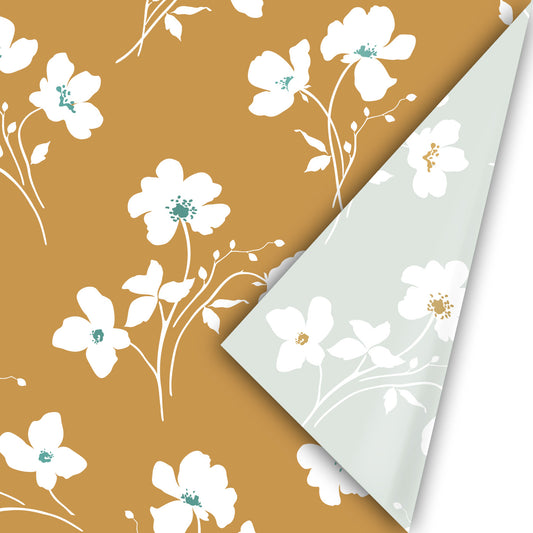 Inpakpapier | Yellow Flowers