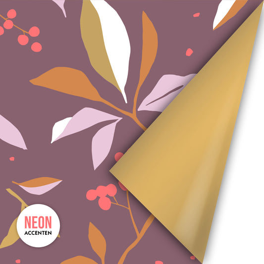 Inpakpapier | Flowers Purple