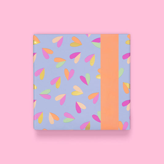 Inpakpapier | Blue Hearts