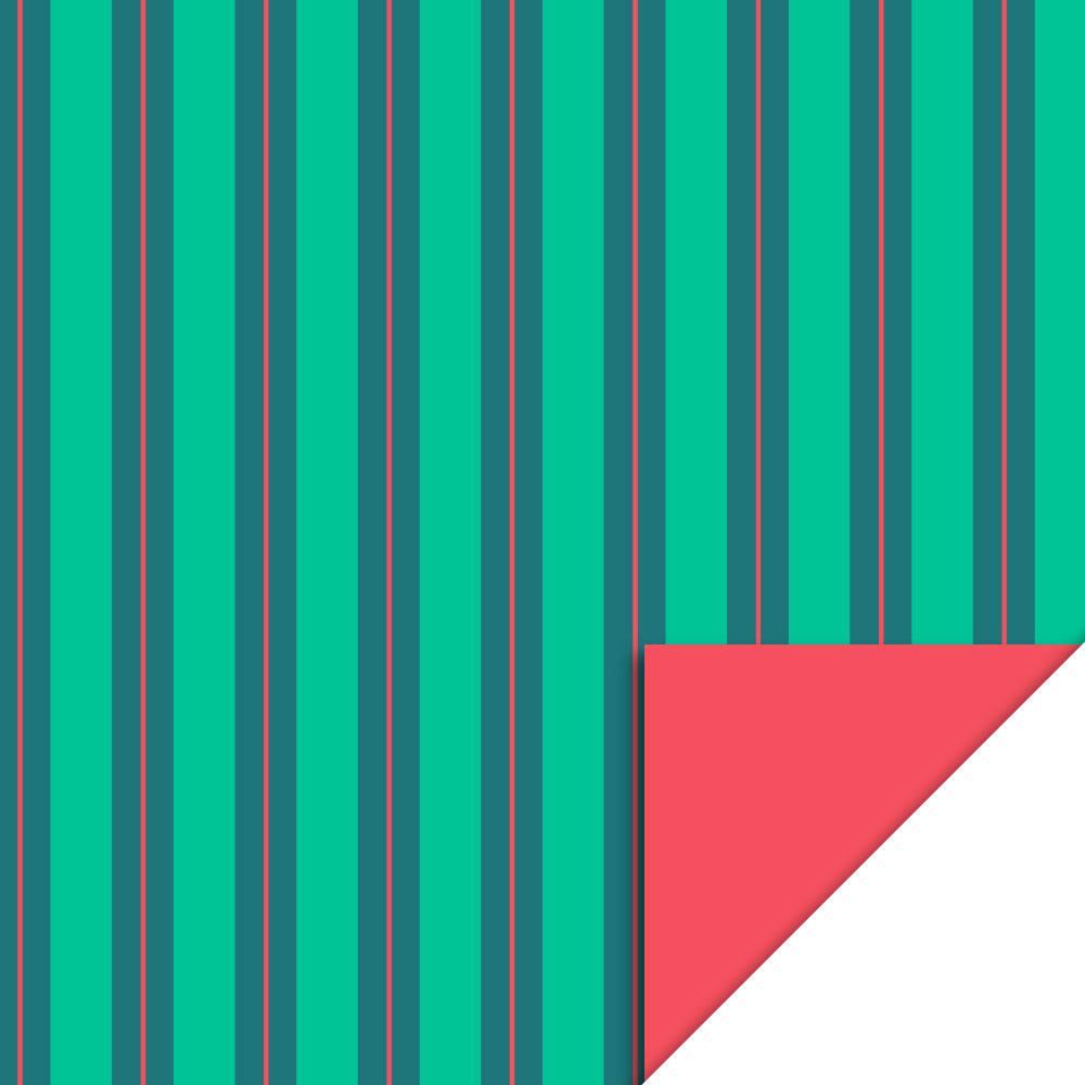 Inpakpapier | Green Stripes