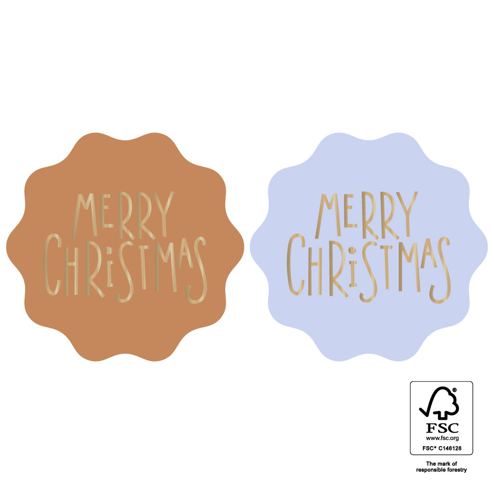 Cadeaustickers | Merry Christmas Cider | 10x