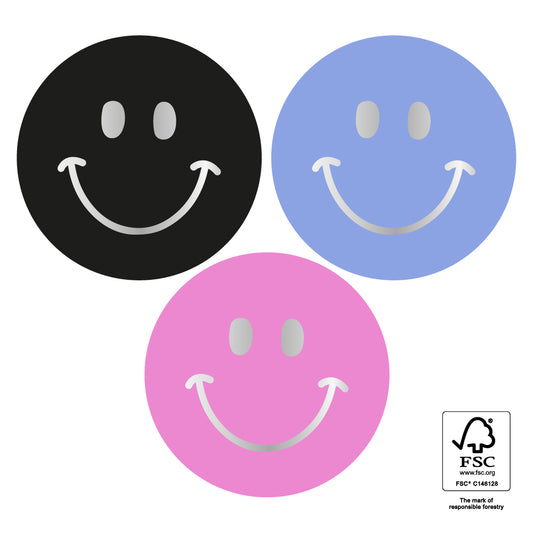 Cadeaustickers | Smiley | 10x