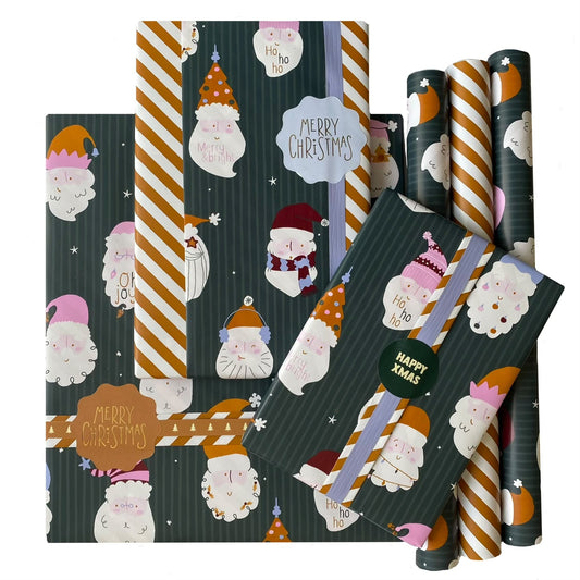 Voordeelset Crazy Santa (M)